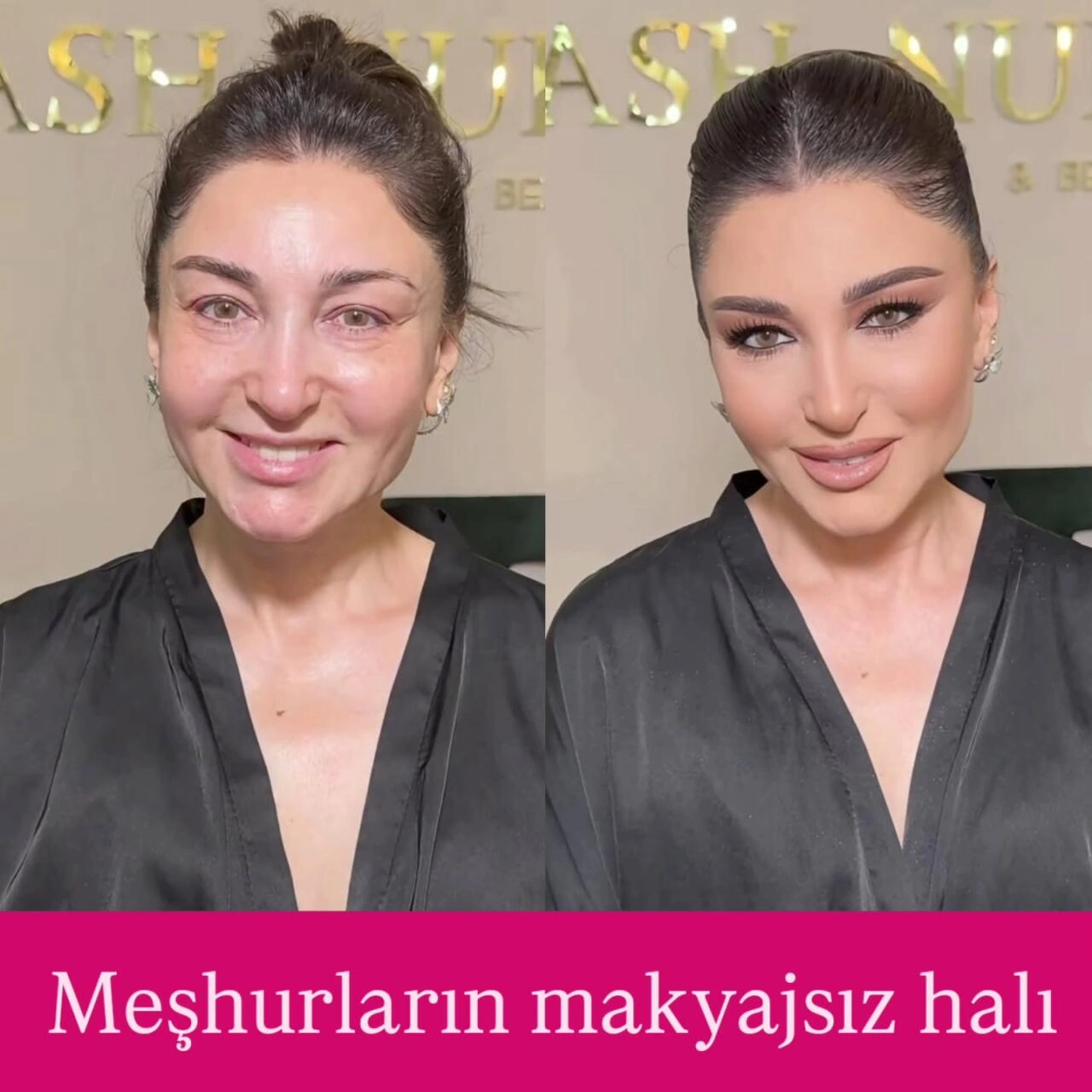 Azərbaycanlı məşhurların makiyajsız görüntüləri gündəm oldu - FOTOlar