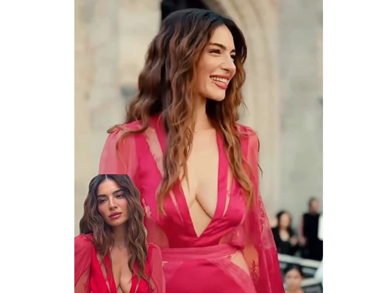 Mesut Özilin aktrisa xanımı geyimi ilə müzakirə yaratdı - (Video)