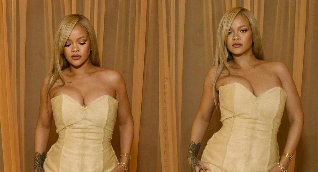 Rihannanın açıq-saçıq geyimi müzakirə yaratdı - (Foto)