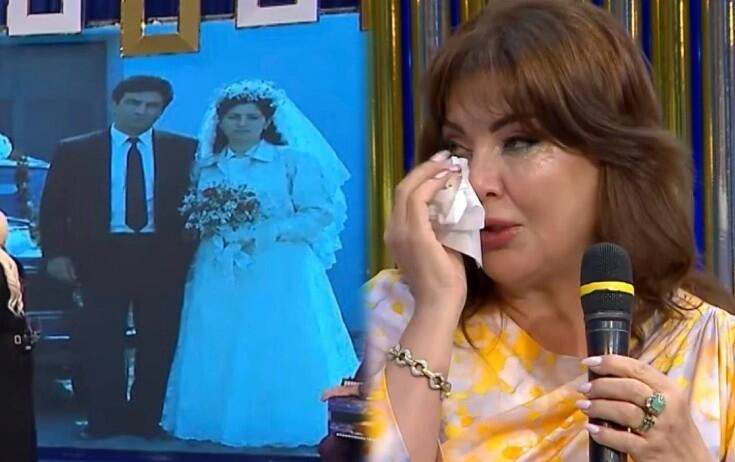 Gülüstan Əliyeva toy fotosunu görüb ağladı - (Video)