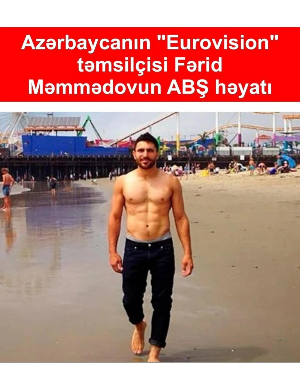 ABŞ-də yaşayan Avroviziya təmsilçimizin övladı ilə ilk FOTOsu