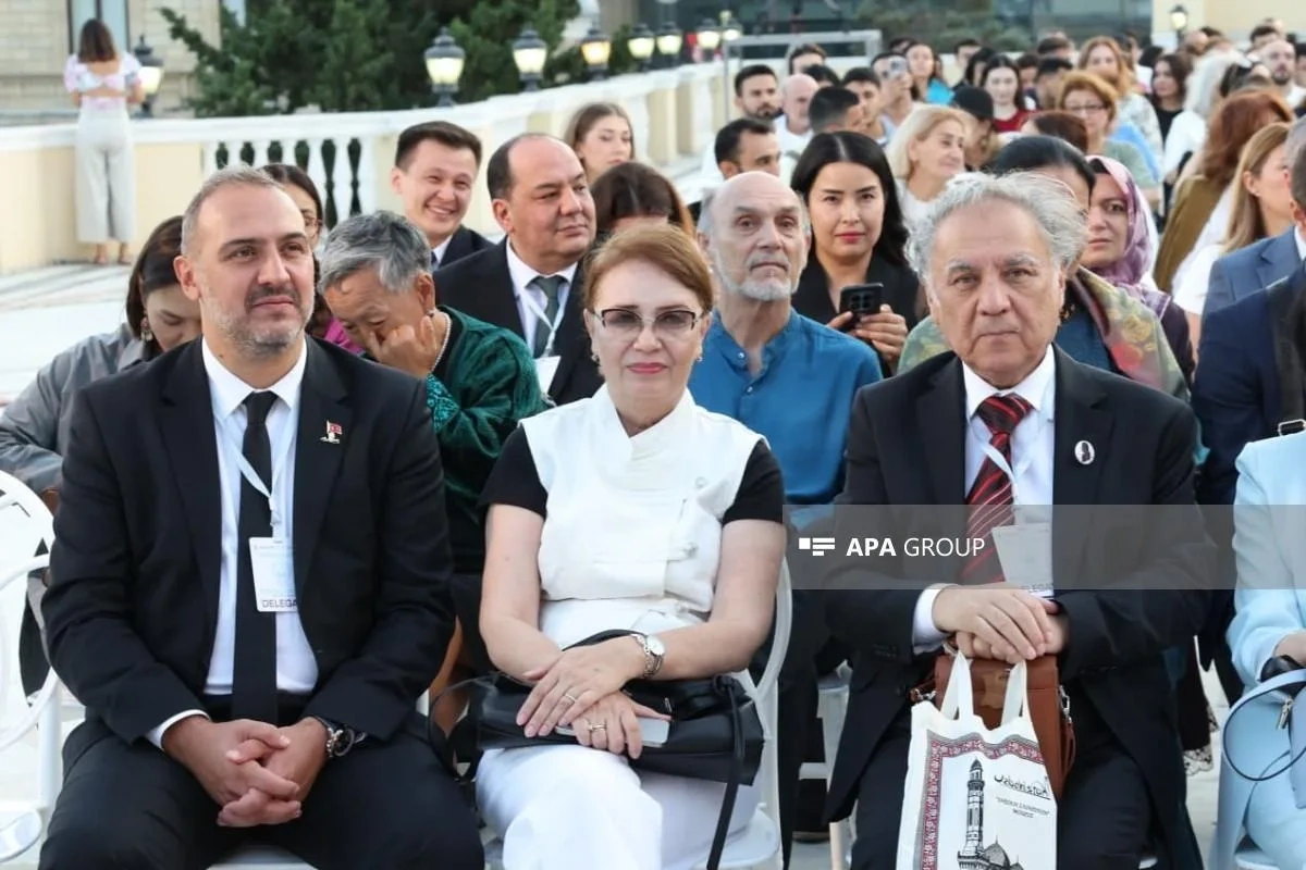 Üzeyir Hacıbəyli XVIII Beynəlxalq Musiqi Festivalının açılışından - Fotolar