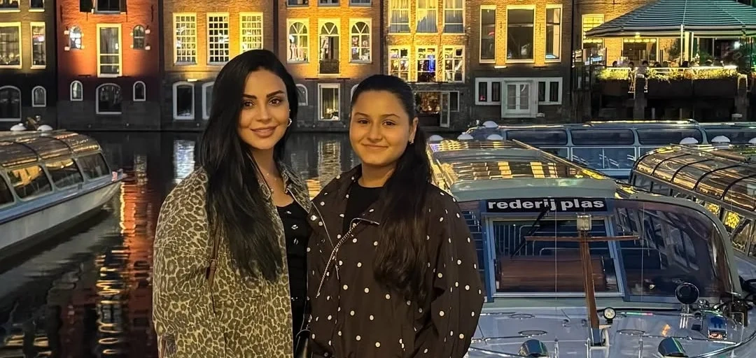 Vüsalə ilə qızının Amsterdam tətili