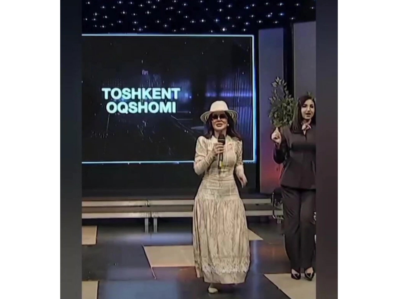 Xatun Özbəkistanda televiziyasında: Beynəlxalq mükafat aldı - (Video)