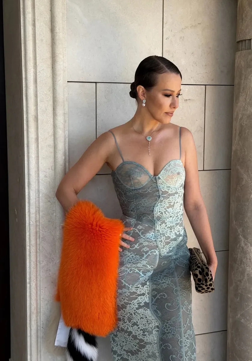 Kseniya Sobçakın Kann tərzi...
