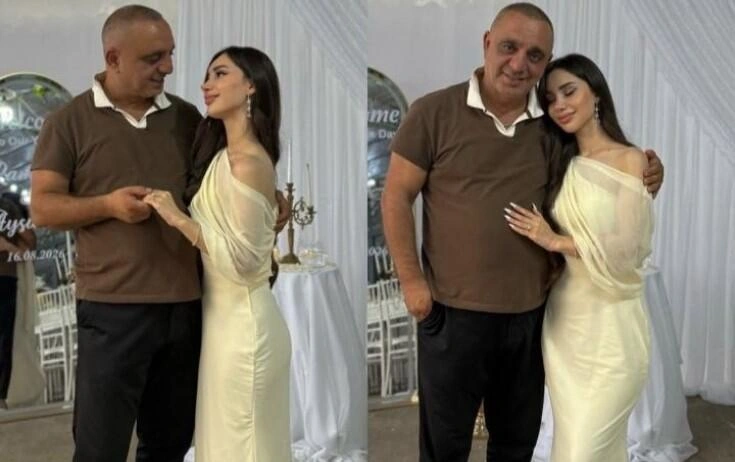 İbrahim qızı ilə - (Foto)