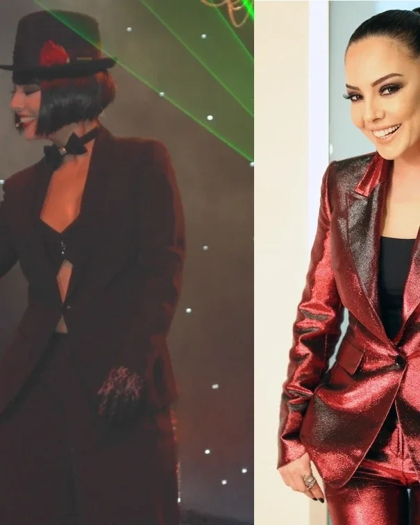 Ebru Gündeşin kostyum sevdası