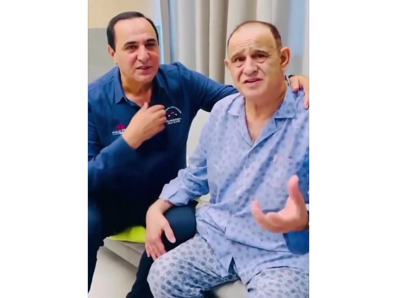 Manaf əməliyyat olunan Tacir Şahmalıoğlu ilə - (Video)