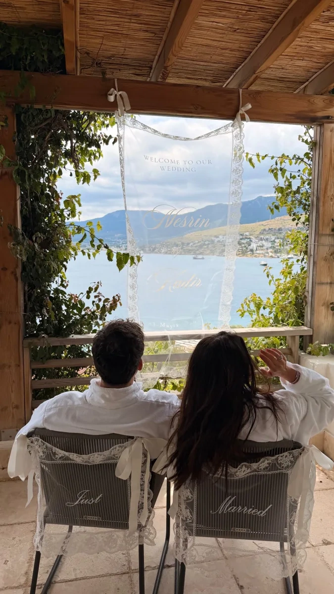 Nəsrin toyundan paylaşım etdi
