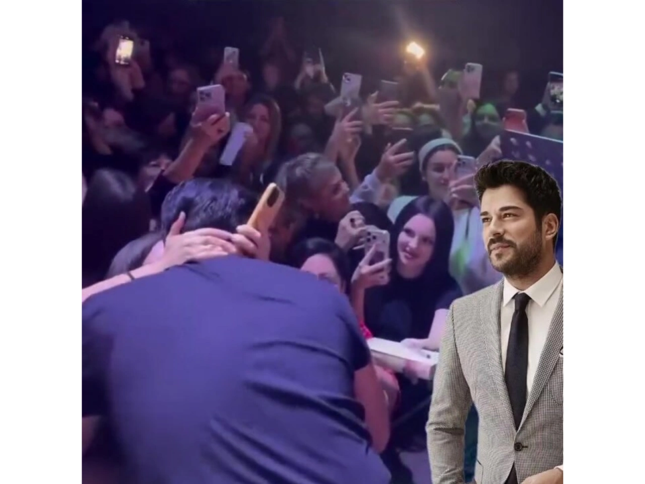 Burak Özçivit rus qızların əhatəsində - (Video)