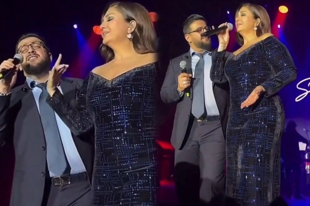 Abbas Bağırovla Sibel Can duet oxudu - (Video)