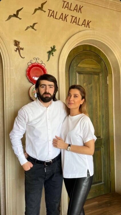 Elşad xanımı ilə - FOTO