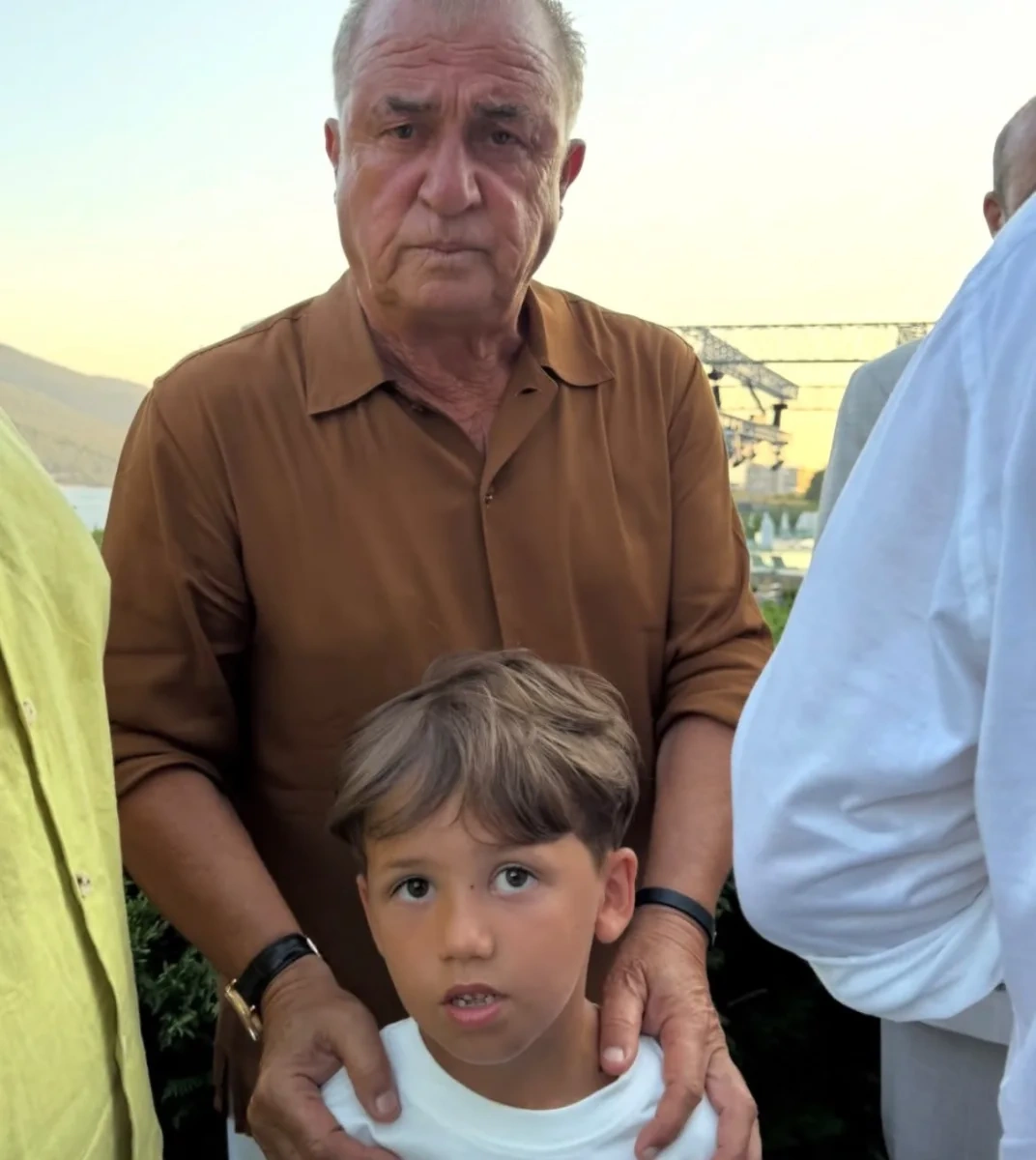 Zamiq Bodrumda oğlunu Fatih Terimlə görüşdürdü - (Foto)