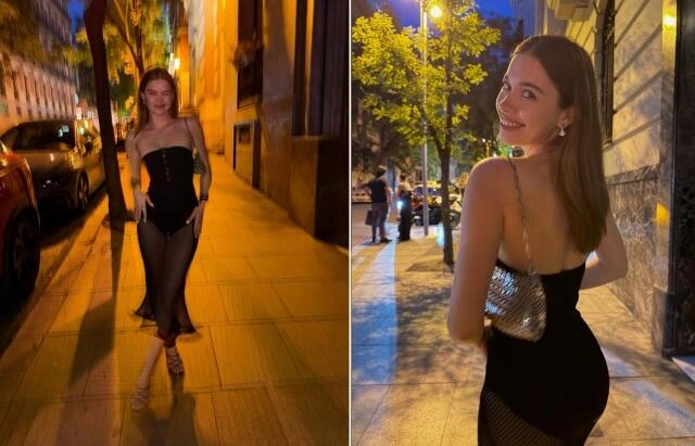 Geyimi ilə sosial medianı iki yerə böldü - FOTO