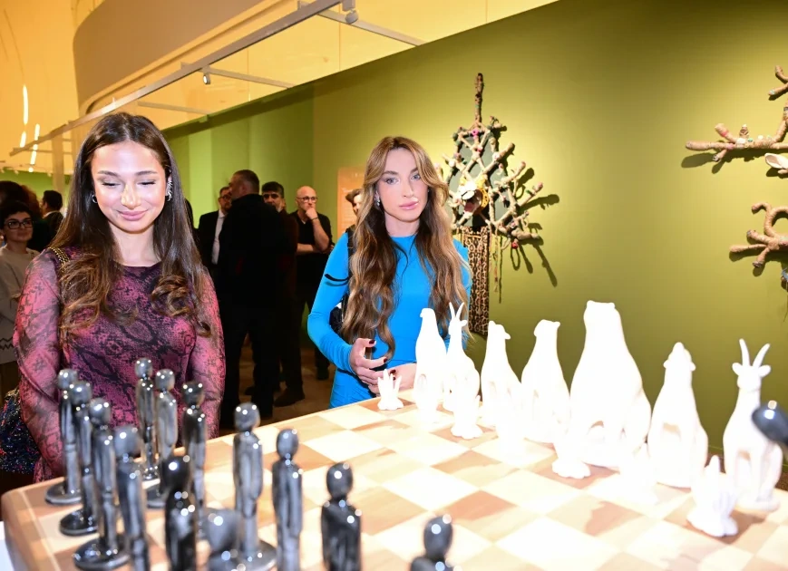 Heydər Əliyev Mərkəzində “Art Weekend”in rəsmi açılışı oldu - Fotolar