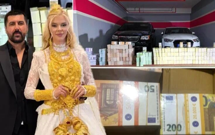 "Kara Haydar"ın maşınlarından "paçka-paçka" pullar çıxdı - (Foto)