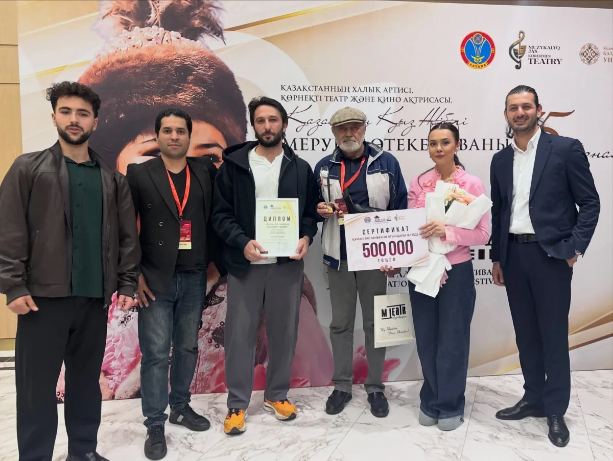 Ziya Ağa Qazaxıstanda ödül aldı