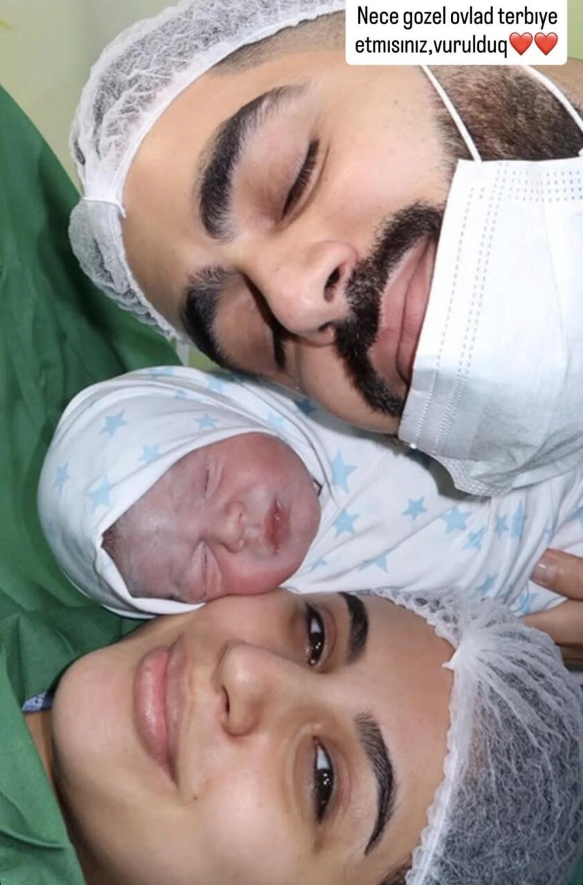 Elnarə Abdullayeva nənə oldu - (Foto)