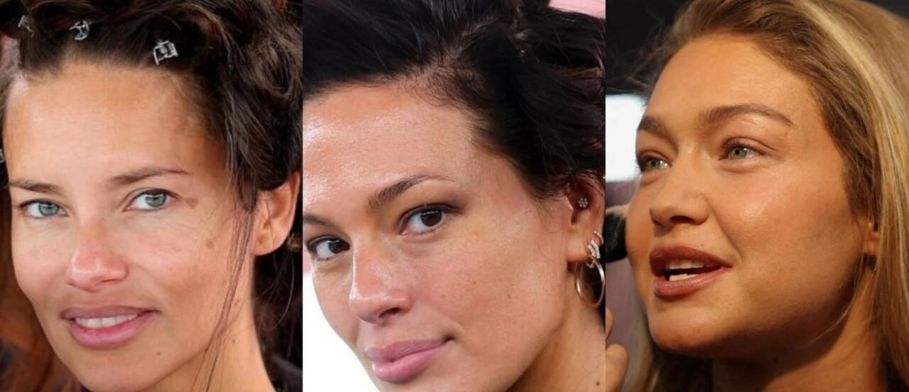 “Victoria’s Secret” modellərinin makiyajsız görüntüləri gündəm oldu (Fotolar)
