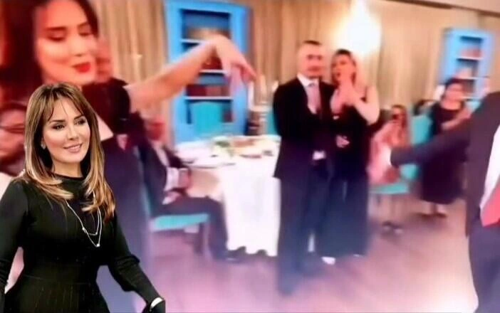 Nailə İslamzadənin oğlu ilə maraqlı rəqsi - (Video)