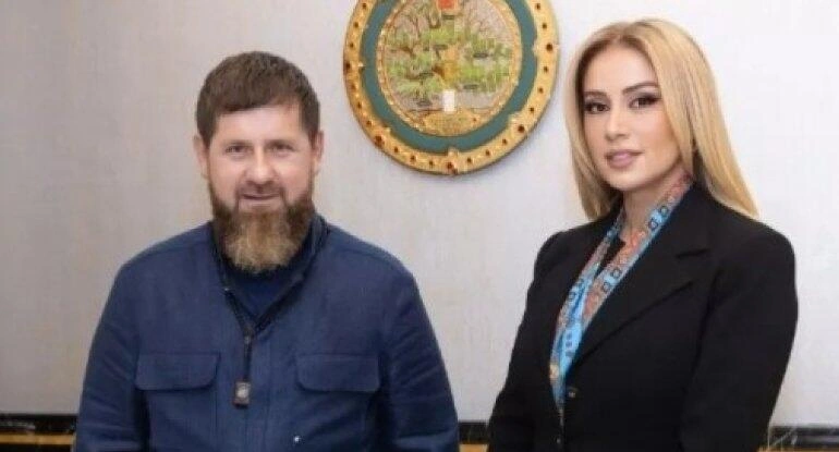 Roza Zərgərli Kadırovla görüşdü - FOTO