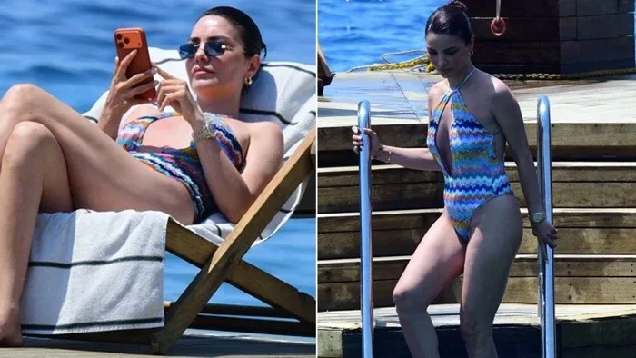 Məşhur aktrisanın Bodrum tətili