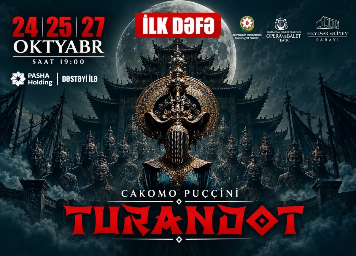 Yusif Eyvazov “Turandot” operasını Bakı səhnəsinə qaytarır