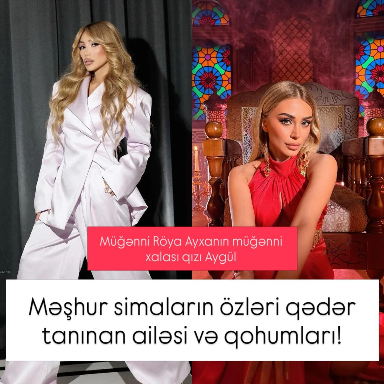 Bu məşhur simalar bir-biri ilə qohum imiş - (Fotolar)