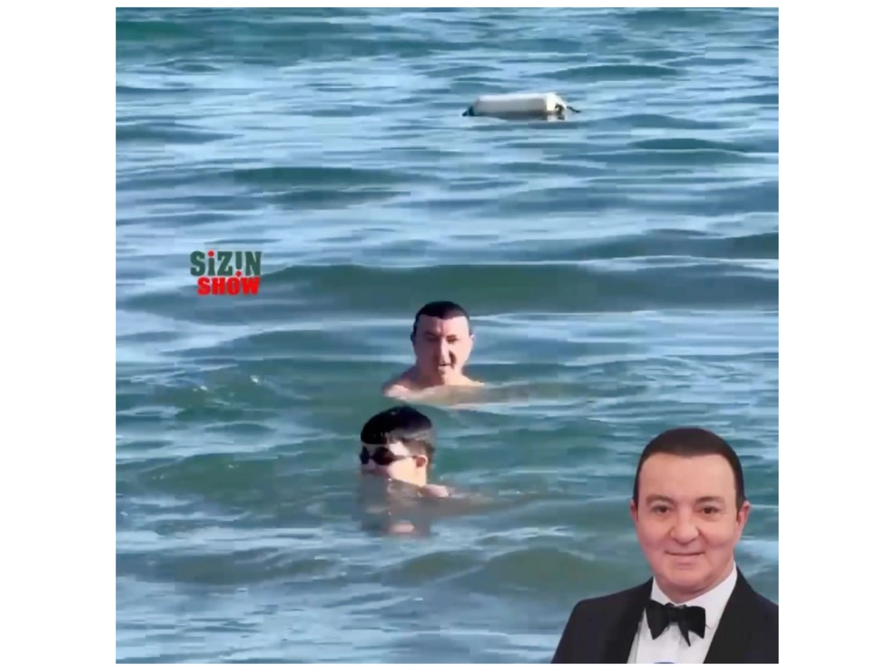 Vasif Məhərrəmli oğlu ilə çimərlikdə görüntüləndi - (Video)