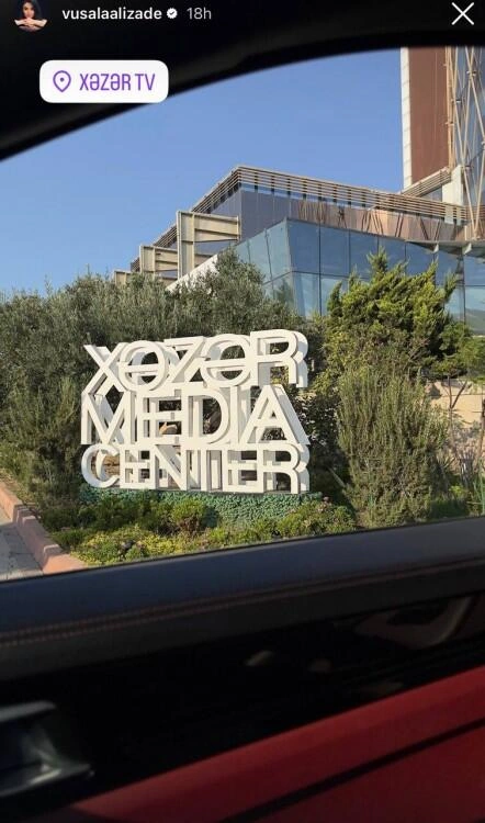 Vüsalə Xəzər TV-dən getməsi iddiasına belə cavab verdi - (Foto)