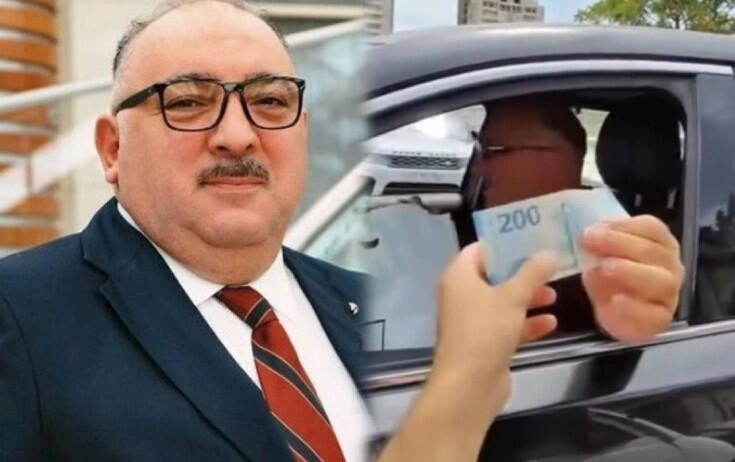 Bəhram Bağırzadənin kuryerə verdiyi 200 manat gündəm oldu - (Video)
