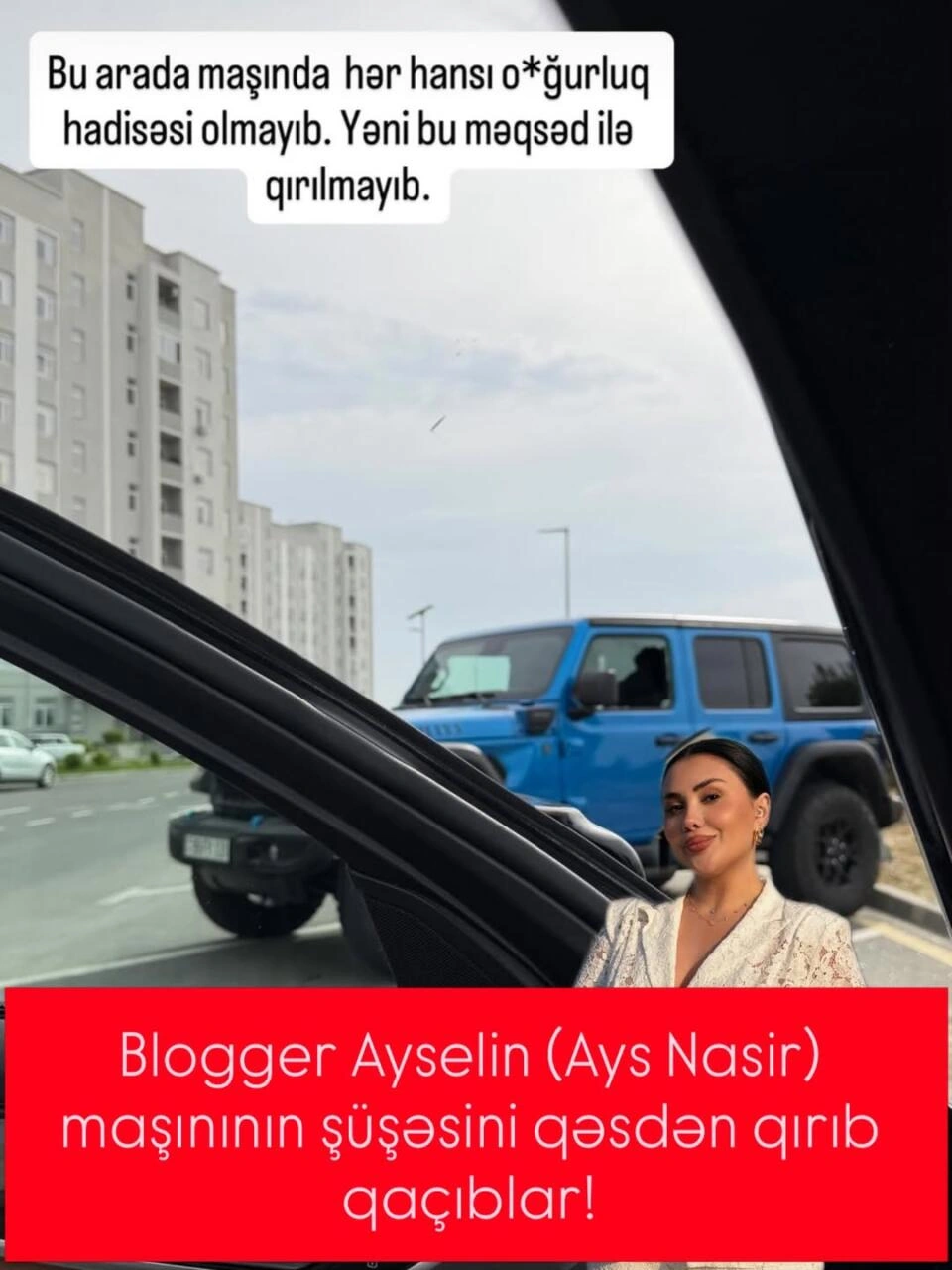 Ayselin başına İŞ GƏLDİ - FOTOlar