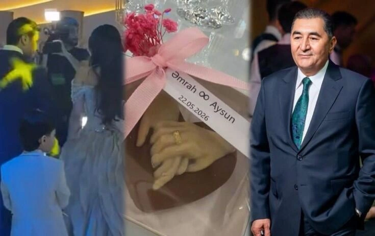 Xalq artisti oğluna xeyir iş etdi - FOTO