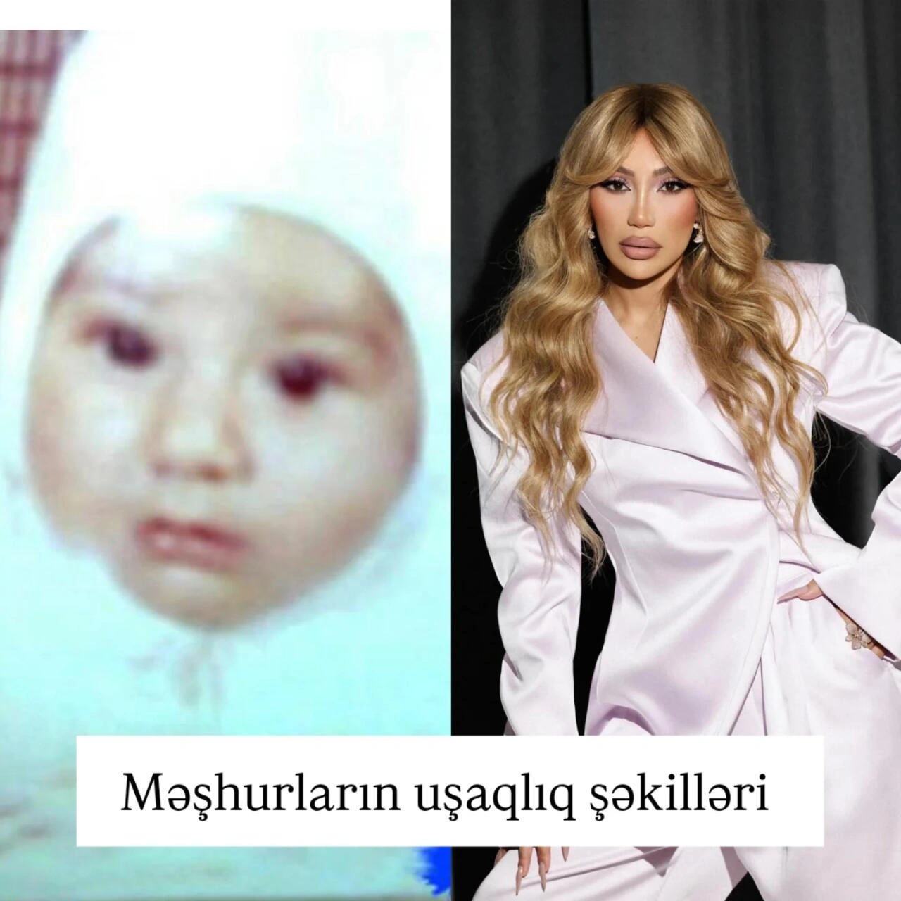 Azərbaycanlı məşhurların uşaqlıq fotoları