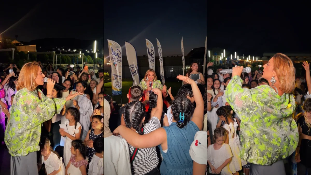 “Çərpələng Festivalı”nda uşaqlar üçün oxudu