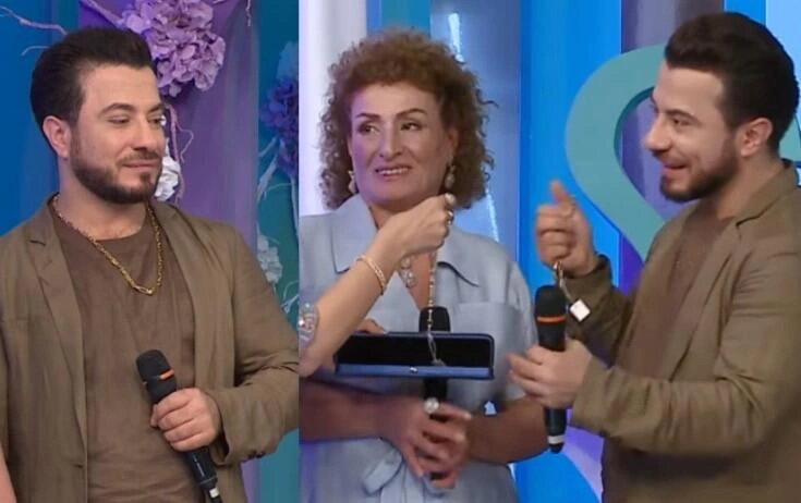 Anasından Ramal İsrafilova bahalı hədiyyə - Video
