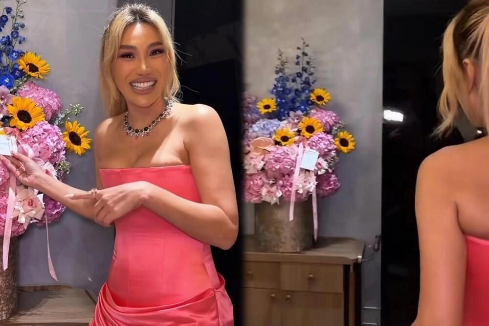 Aygün Kazımova Röyaya ad günü hədiyyəsi göndərdi - FOTO