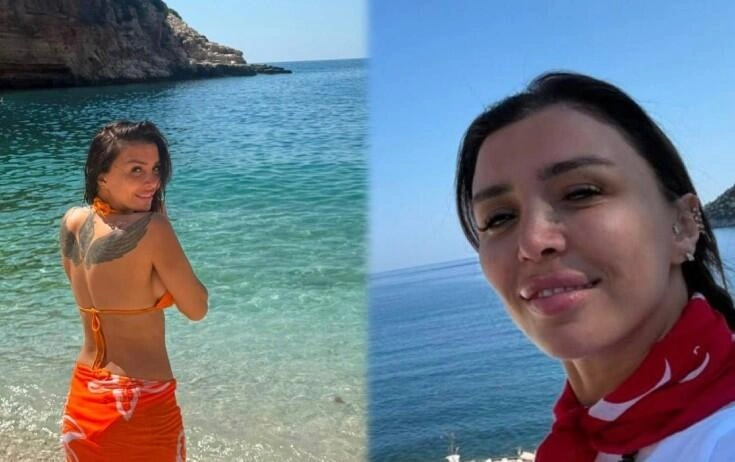 Renka motosikletlə Türkiyəyə getdi (Foto)