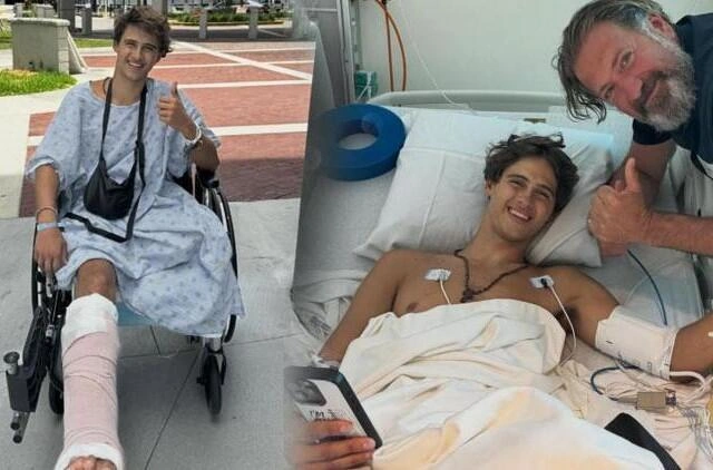 Ayağı amputasiya edilən "Survivor" yarışmaçısının son halı - FOTO