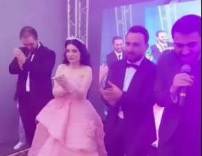 İnternat məzunu Səbinənin təmtəraqlı toyu: Tanınmış simalar onu tək qoymadı - VİDEO