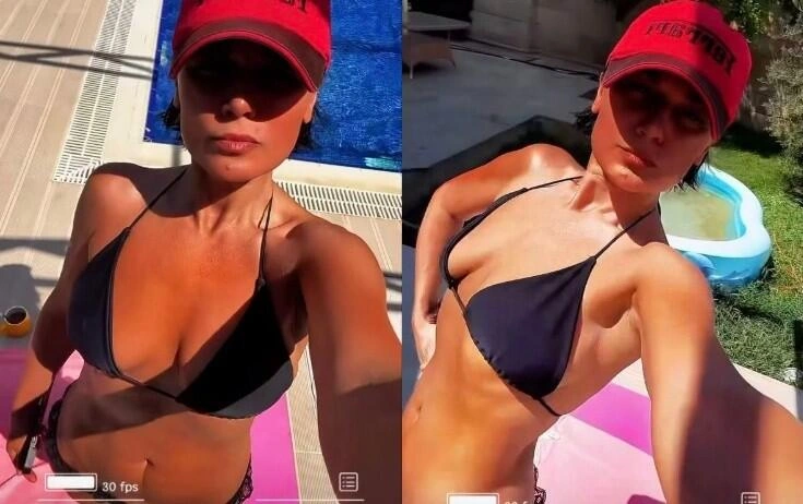 Natavan Həbibinin hovuz paylaşımı müzakirə yaratdı - (Foto-Video)