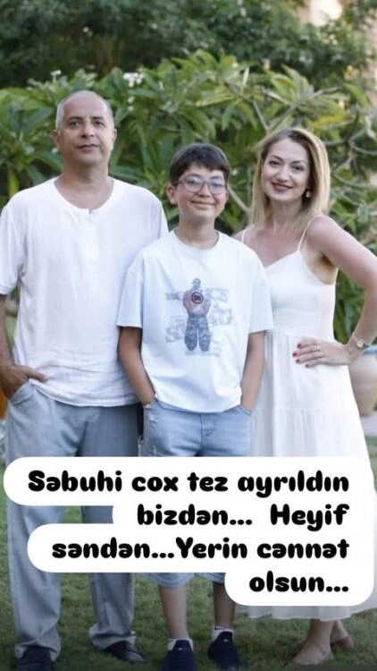 Zümrüd Qasımovanın ailəsində ağır itki - (Foto)