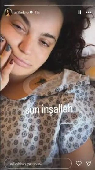 Aslı Bekiroğlu səkkizinci dəfə əməliyyat olundu - (Foto)
