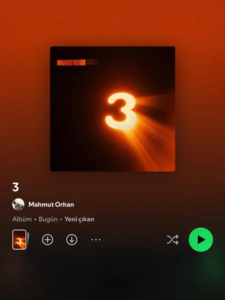 Mahmut Orhandan “3” albomu