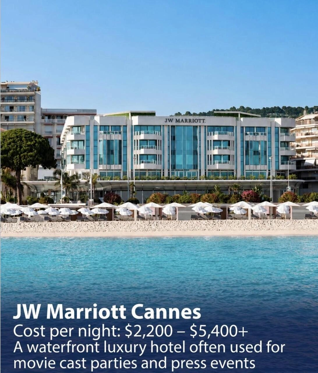 Kann festivalında məşhurların qaldığı hotellərin qiymətləri - Siyahı