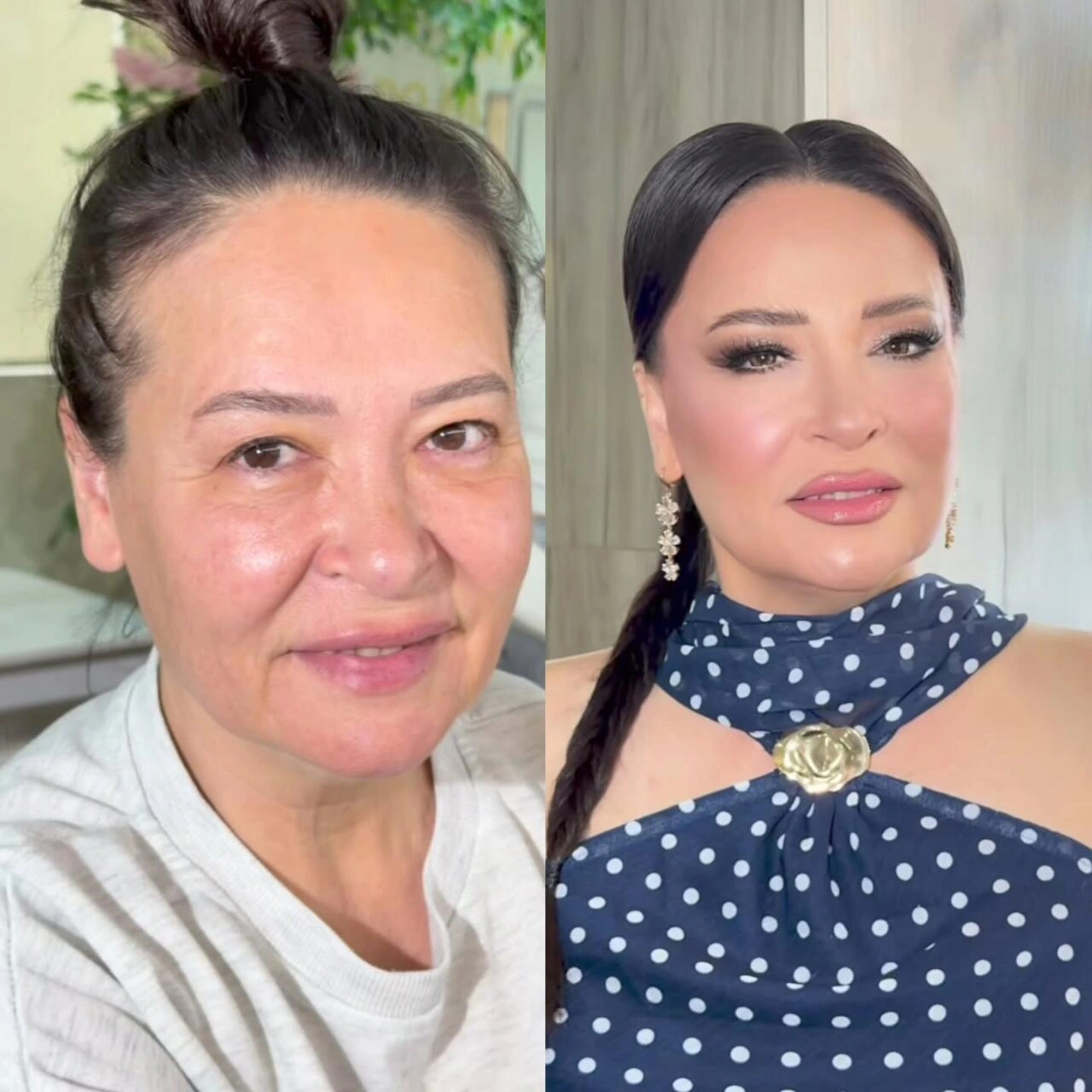 Azərbaycanlı məşhurların makiyajsız görüntüləri gündəm oldu - FOTOlar