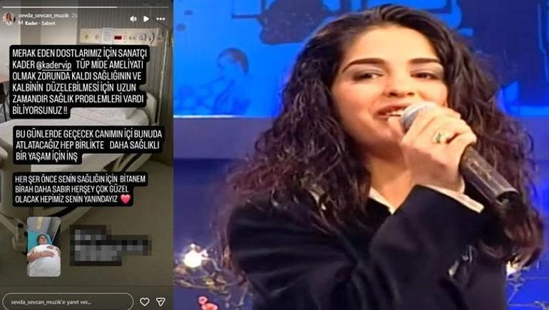 Türkiyəli müğənni əməliyyat olundu - (Foto)