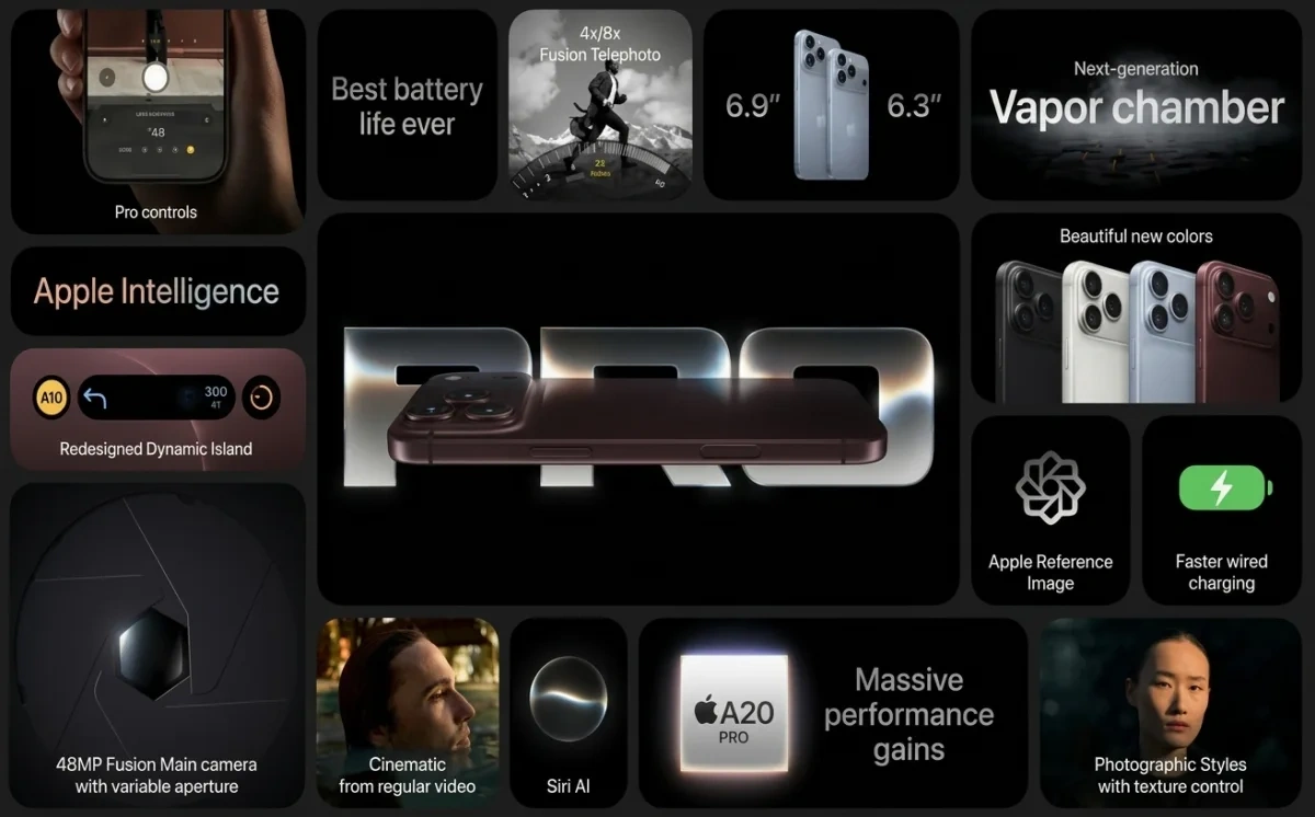 Apple iPhone 18 Pro və 18 Pro Max-ı təqdim etdi