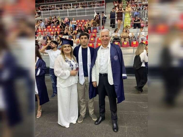 İlham Namiq Kamalın oğlu məzun oldu - (Foto)