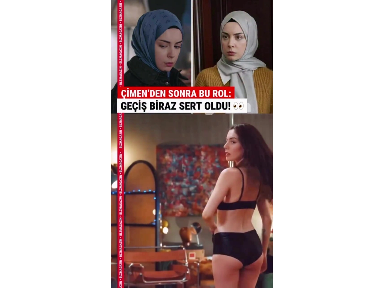 “Kızılcık Şerbeti”nin aktrisası yeni obrazı ilə təəccübləndirdi – (Video)